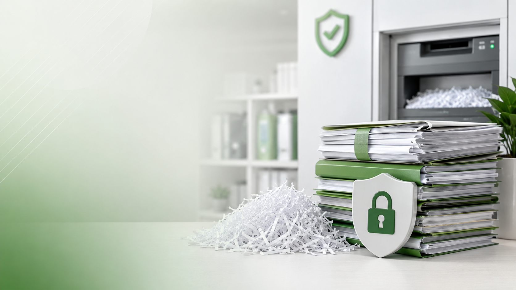 Secure document handling and shredding
